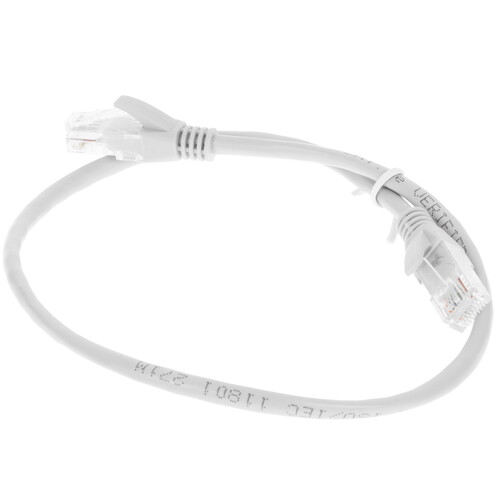 Купить Патч-корд ExeGate UTP-RJ45-RJ45-5e-0.5M-GY  8188440. Характеристики, отзывы и цены в Донецке