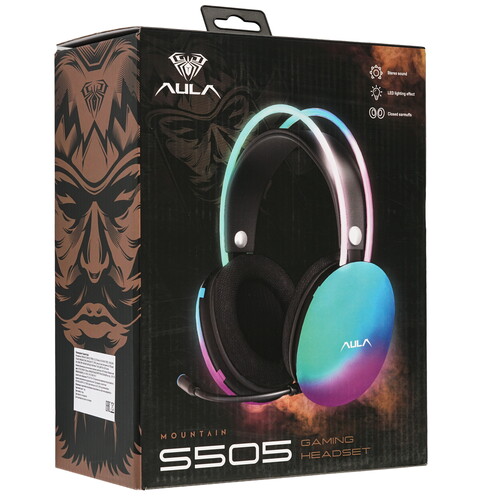 Купить Проводные наушники AULA S505 розовый 2024  9088373. Характеристики, отзывы и цены в Донецке