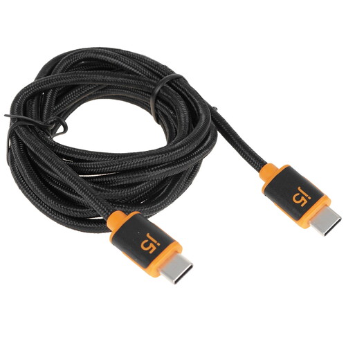 Купить Кабель круглый j5create USB Type-C - USB Type-C черный 1.8 м  9105322. Характеристики, отзывы и цены в Донецке