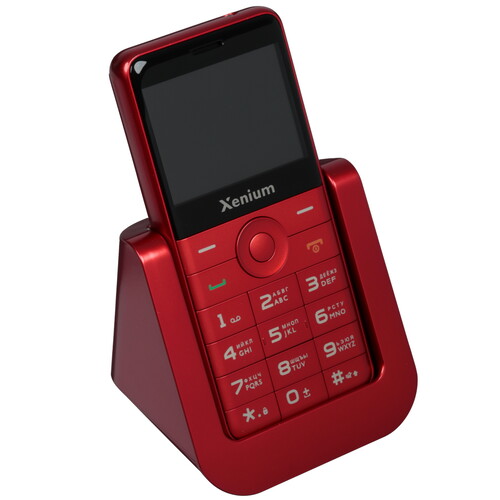 Купить Сотовый телефон Xenium X700 красный  9230832. Характеристики, отзывы и цены в Донецке