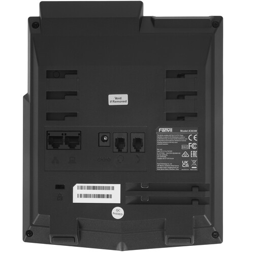 Купить IP-телефон Fanvil X303W черный  9190711. Характеристики, отзывы и цены в Донецке