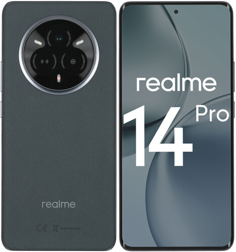 Купить 6.77" Смартфон realme 14 Pro 512 ГБ серый  5614925. Характеристики, отзывы и цены в Донецке