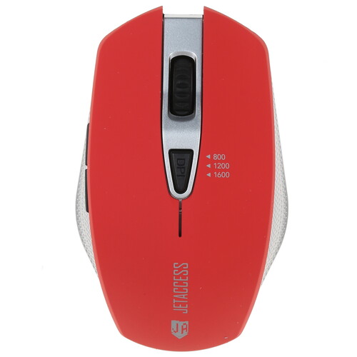 Купить Мышь беспроводная JETACCESS OM-U60G  красный  1303925. Характеристики, отзывы и цены в Донецке