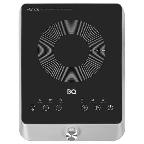 Купить Плита компактная электрическая BQ HP124SS черный  5352966. Характеристики, отзывы и цены в Донецке