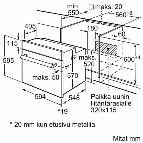 Купить Электрический духовой шкаф Bosch HBF113BV1S белый  9119197. Характеристики, отзывы и цены в Донецке