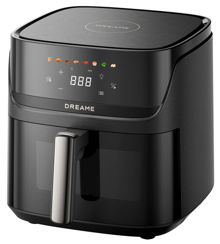 Купить Аэрогриль Dreame Tasti Airfryer AF10 черный  5636232. Характеристики, отзывы и цены в Донецке