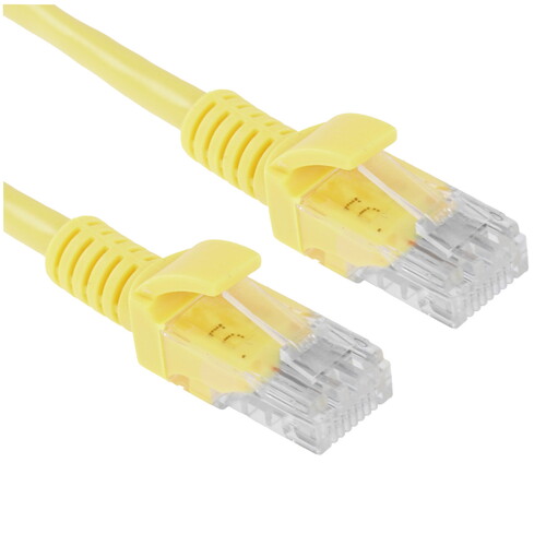 Купить Патч-корд ExeGate UTP-RJ45-RJ45-5e-1M-YL  8188447. Характеристики, отзывы и цены в Донецке