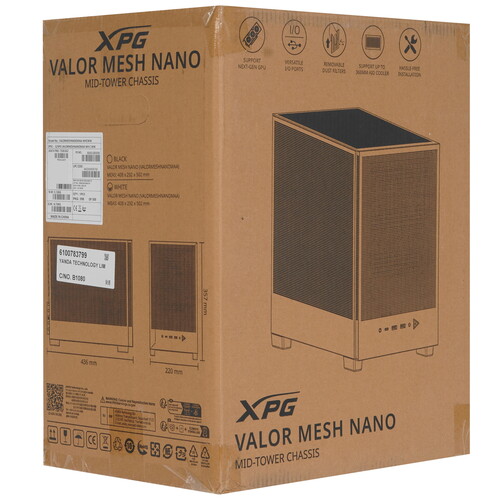 Купить Корпус ADATA XPG VALOR MESH NANO  5638530. Характеристики, отзывы и цены в Донецке
