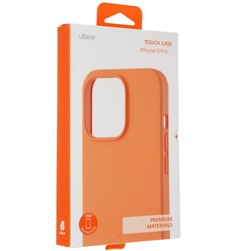 Купить Накладка  uBear Touch Case для Apple iPhone 13 Pro оранжевый  4874299. Характеристики, отзывы и цены в Донецке