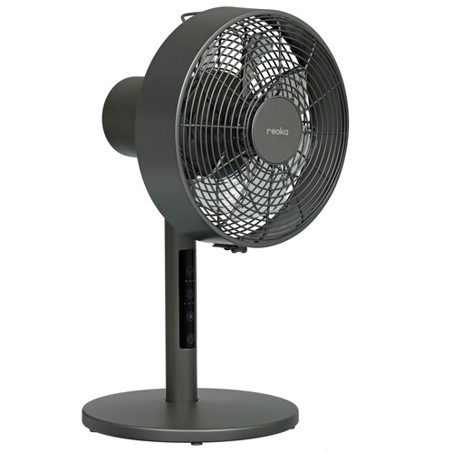 Купить Вентилятор Reoka RKTBF-15DC  серый  9048410. Характеристики, отзывы и цены в Донецке
