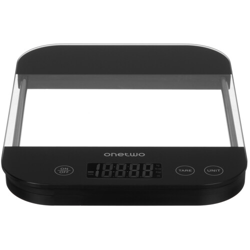 Купить Кухонные весы OneTwo O3SC24 черный  9158775. Характеристики, отзывы и цены в Донецке