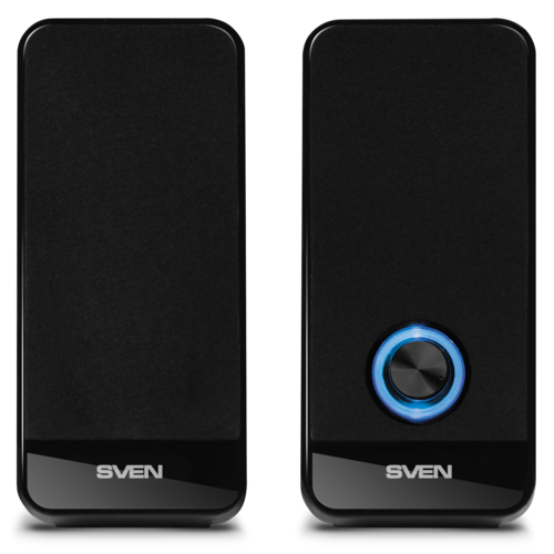 Купить Колонки SVEN 320 черный  9199794. Характеристики, отзывы и цены в Донецке