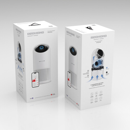 Купить Очиститель воздуха REDMOND AP2210S, Белый  9118186. Характеристики, отзывы и цены в Донецке