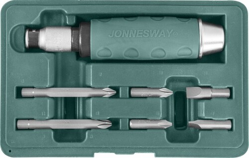 Купить Отвертка с насадками/битами Jonnesway AG010055A  5090588. Характеристики, отзывы и цены в Донецке