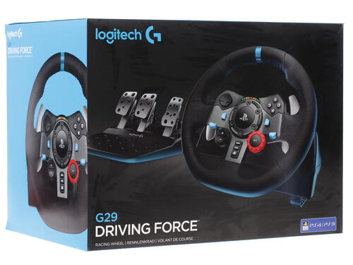 Купить Руль Logitech G29 черный  1027593. Характеристики, отзывы и цены в Донецке