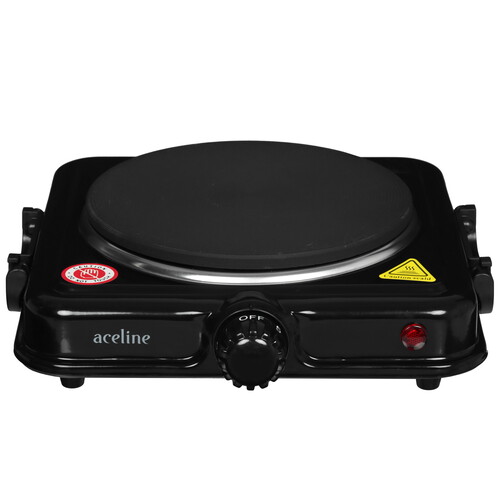 Купить Плита компактная электрическая Aceline CP-010b-H черный  9202767. Характеристики, отзывы и цены в Донецке