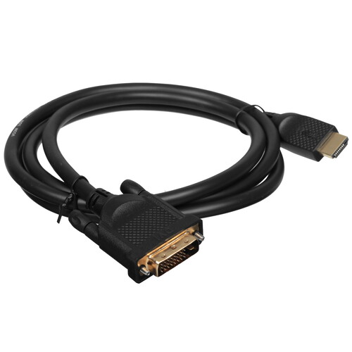 Купить Кабель  VCOM HDMI - DVI-D, 1.5 м  9220617. Характеристики, отзывы и цены в Донецке