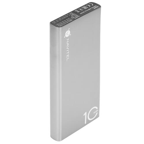Купить Портативный аккумулятор NAVITEL PWR10 AL серебристый  5418726. Характеристики, отзывы и цены в Донецке