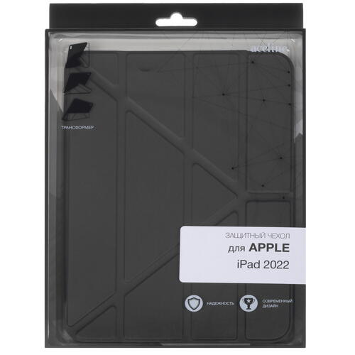 Купить Чехол-книжка Aceline Origami для Apple iPad (10th Gen) черный  5418781. Характеристики, отзывы и цены в Донецке