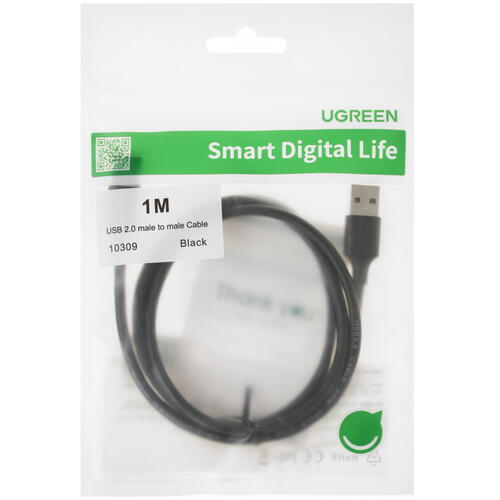 Купить Кабель Ugreen USB 2.0 Type-A - USB 2.0 Type-A  4714161. Характеристики, отзывы и цены в Донецке