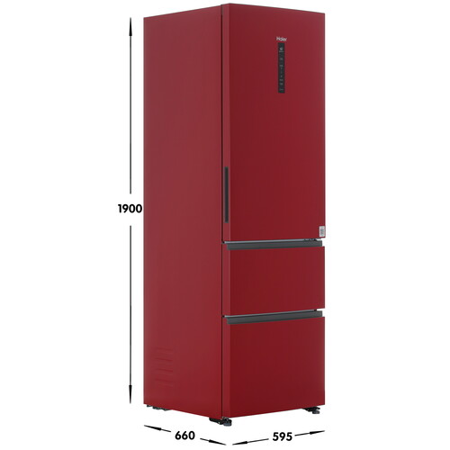 Купить Холодильник многодверный   Haier A4F637CRMVU1 красный  9291513. Характеристики, отзывы и цены в Донецке
