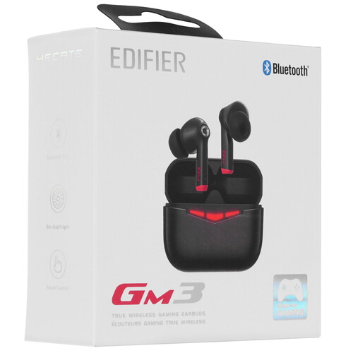 Купить Наушники TWS Edifier GM3 черный 2021  4893204. Характеристики, отзывы и цены в Донецке