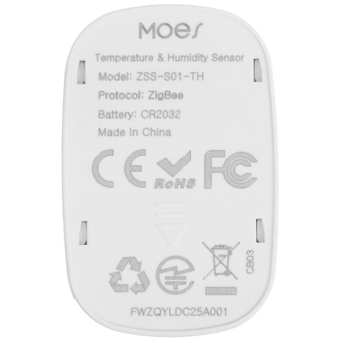 Купить Датчик температуры и влажности MOES Zigbee Temperature and Humidity Sensor  5458413. Характеристики, отзывы и цены в Донецке