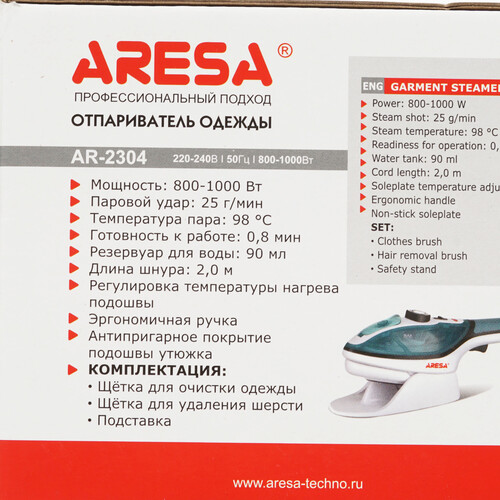 Купить Отпариватель Aresa AR-2304 белый  5300809. Характеристики, отзывы и цены в Донецке