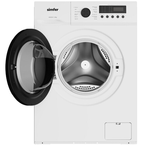 Купить Стиральная машина Simfer WWC601 белый  9209680. Характеристики, отзывы и цены в Донецке