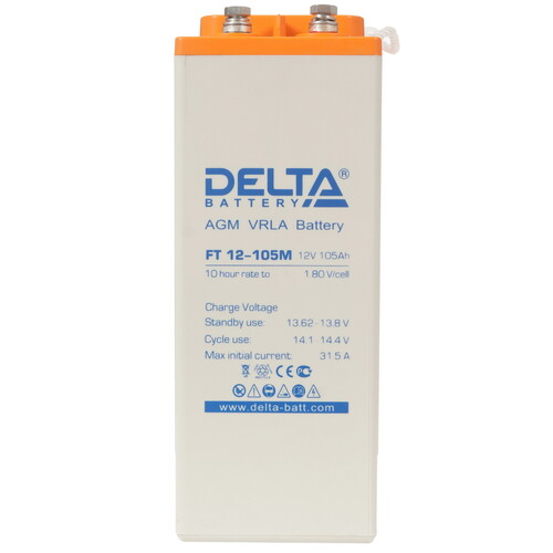 Купить Аккумуляторная батарея для ИБП Delta FT 12-105 M  5441577. Характеристики, отзывы и цены в Донецке