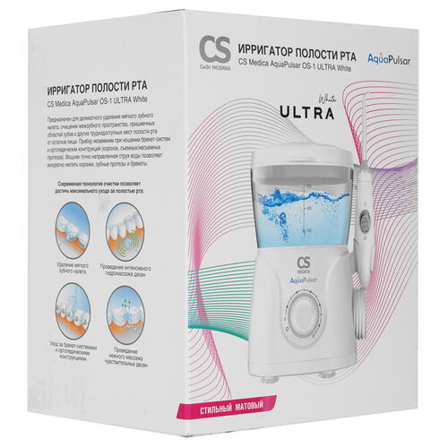 Купить Ирригатор CS Medica AquaPulsar OS-1 ULTRA  9039439. Характеристики, отзывы и цены в Донецке