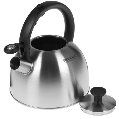 Купить Чайник для плиты Rondell Massimo RDS-1297 серебристый  4755883. Характеристики, отзывы и цены в Донецке