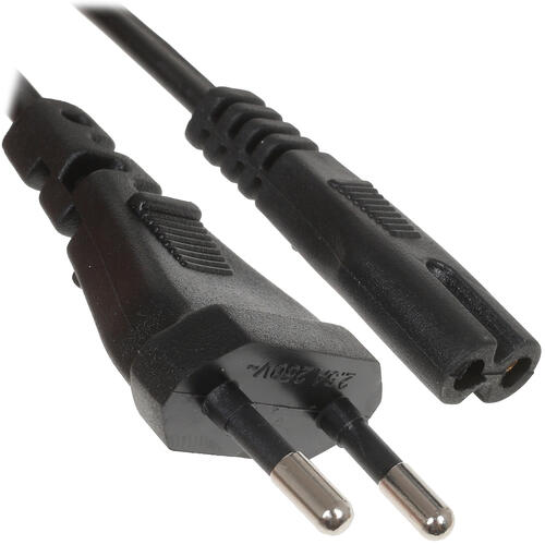 Купить Кабель питания DEXP IEC 320 C7 - CEE 7/16  1319904. Характеристики, отзывы и цены в Донецке
