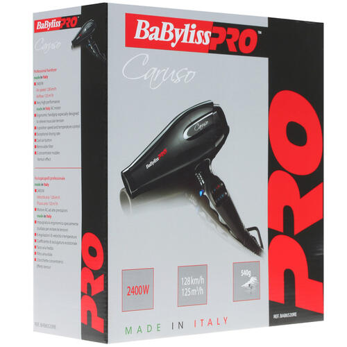 Купить Фен BaByliss Pro Caruso черный  1247269. Характеристики, отзывы и цены в Донецке
