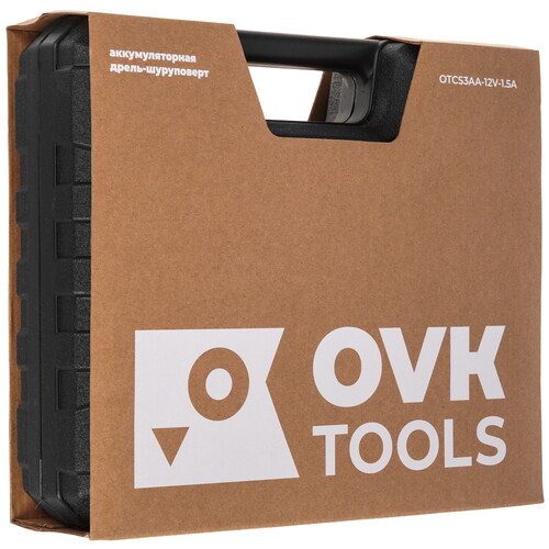Купить Дрель-шуруповерт OVK TOOLS OTCS3AA-12V-1.5A  9308503. Характеристики, отзывы и цены в Донецке