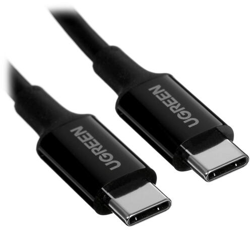 Купить Кабель круглый Ugreen USB Type-C - USB Type-C черный 2 м  5025813. Характеристики, отзывы и цены в Донецке