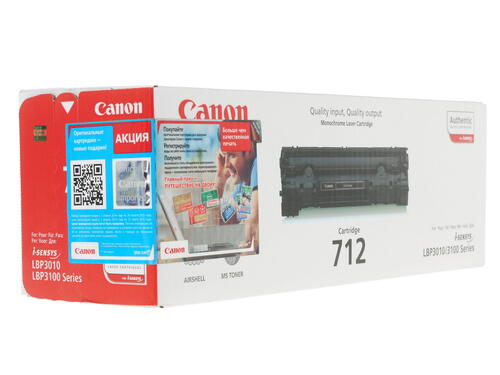Купить Картридж лазерный Canon 712BK черный, с чипом  0109699. Характеристики, отзывы и цены в Донецке