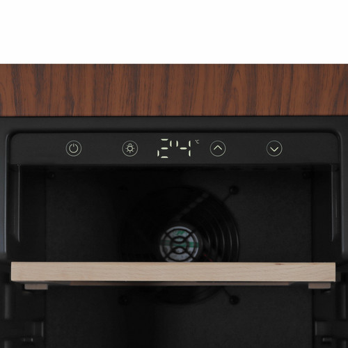 Купить Винный шкаф TESLER CWC-248 CARAMEL WOOD коричневый  9390128. Характеристики, отзывы и цены в Донецке