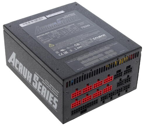 Купить Блок питания ZALMAN ARX 750W [ZM750-ARX] черный  1102948. Характеристики, отзывы и цены в Донецке