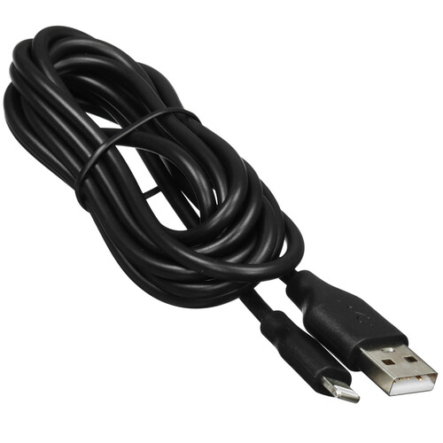 Купить Кабель круглый Leef Lightning 8-pin - USB 2.0 Type-A черный 2 м  5608607. Характеристики, отзывы и цены в Донецке