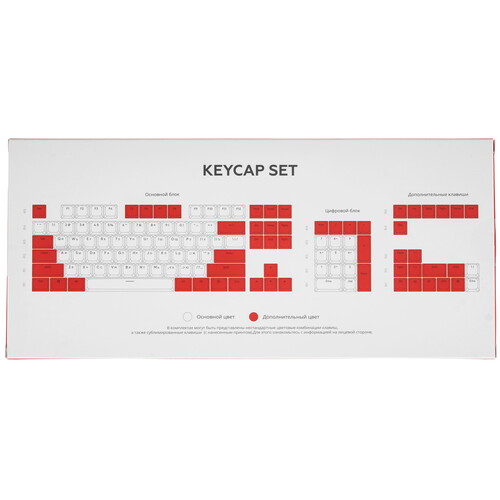 Купить Кейкапы для клавиатуры Red Square Hanami [RSQ-60038]  9202151. Характеристики, отзывы и цены в Донецке
