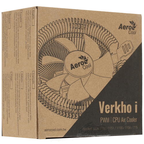 Кулер для процессора AeroCool Verkho i Купить Кулер для процессора AeroCool Verkho i  1273302. Характеристики, отзывы и цены в Донецке