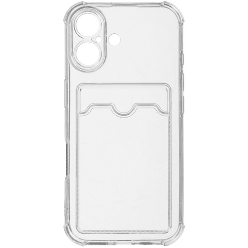Купить Накладка  BoraSCO Bumper Case для Apple iPhone 16 прозрачный  5640418. Характеристики, отзывы и цены в Донецке