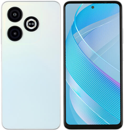 Купить 6.56" Смартфон Infinix SMART 8 64 ГБ белый  5458471. Характеристики, отзывы и цены в Донецке