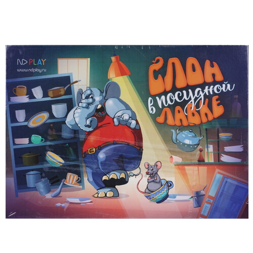 Купить Игра настольная "Слон в посудной лавке"  9120352. Характеристики, отзывы и цены в Донецке