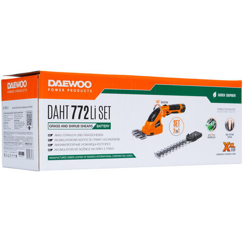 Купить Садовые ножницы Daewoo DAHT 772Li SET  9966275. Характеристики, отзывы и цены в Донецке
