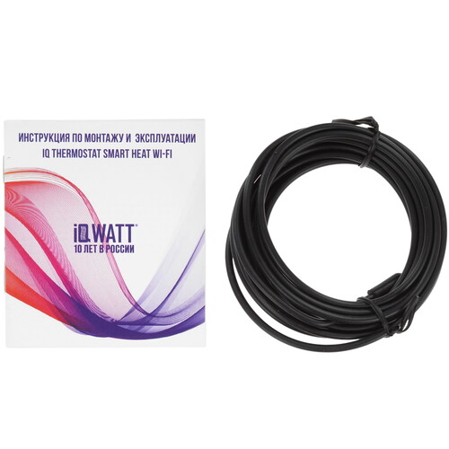 Купить Терморегулятор IQWATT SMART HEAT 400110  5495981. Характеристики, отзывы и цены в Донецке