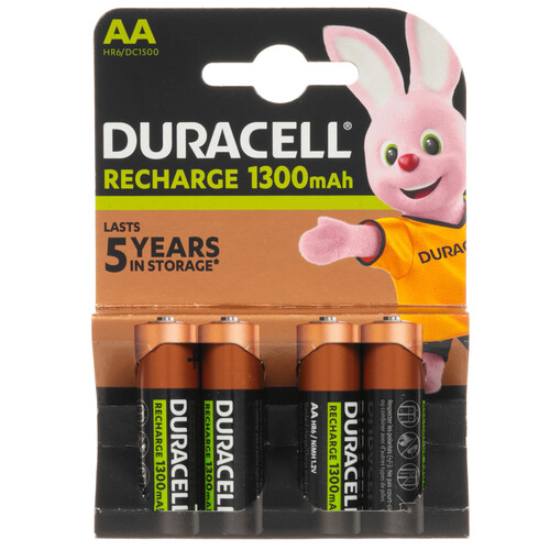 Купить Аккумулятор Duracell Recharge 1300 мА*ч  9235063. Характеристики, отзывы и цены в Донецке