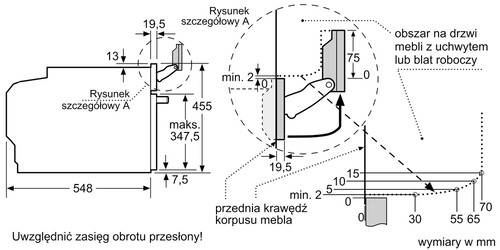Купить Электрический духовой шкаф Bosch CSG7364B1 черный  9102297. Характеристики, отзывы и цены в Донецке