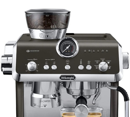 Купить Кофемашина автоматическая Delonghi EC9555.BK черный  9396242. Характеристики, отзывы и цены в Донецке
